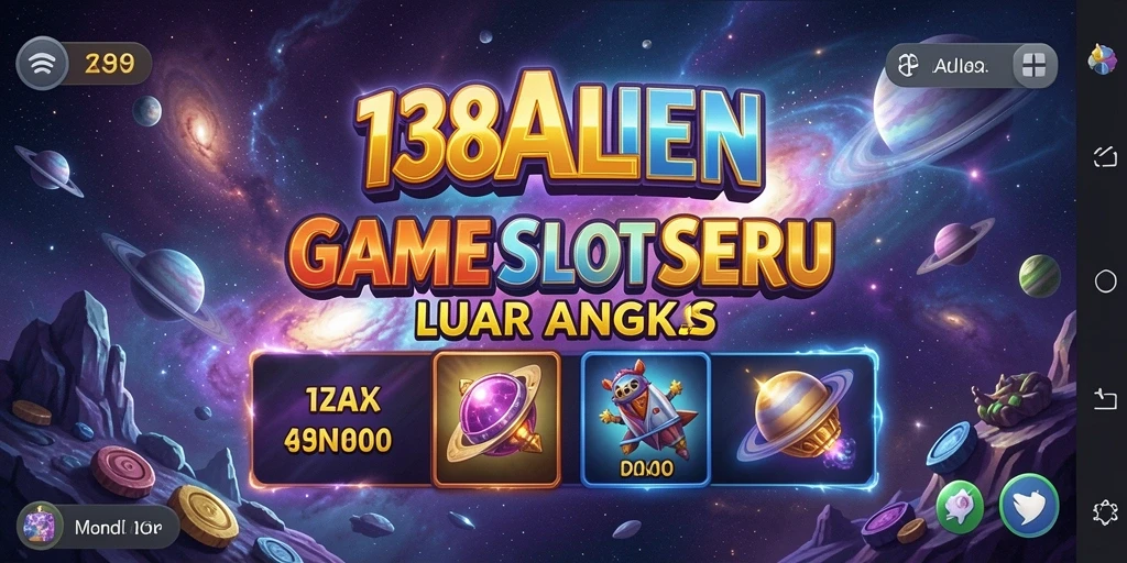 Gameplay seru 138ALIEN dengan tema luar angkasa yang mengagumkan.