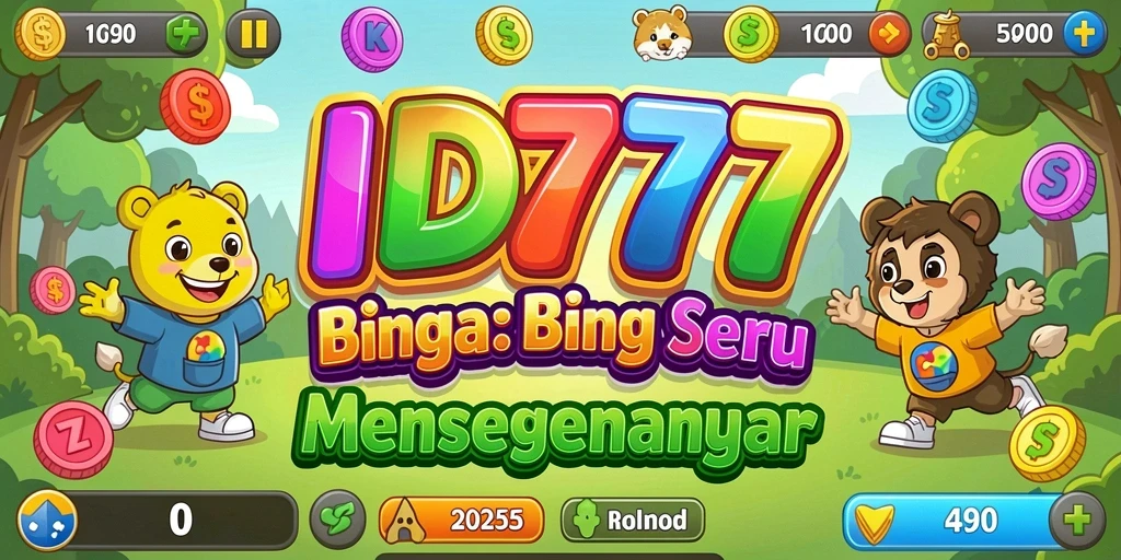 Tampilan gameplay seru di ID777 dengan jackpot Bingo.