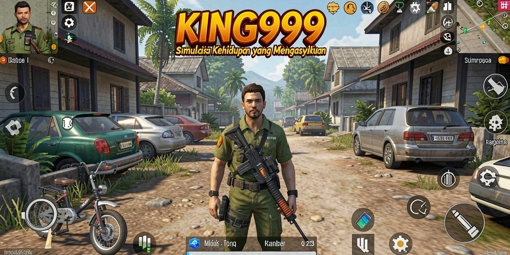 Menampilkan gameplay menarik dan interaksi sosial di KING999.