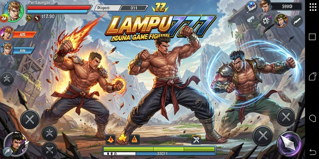 Gameplay seru dan intens di arena LAMPU777.